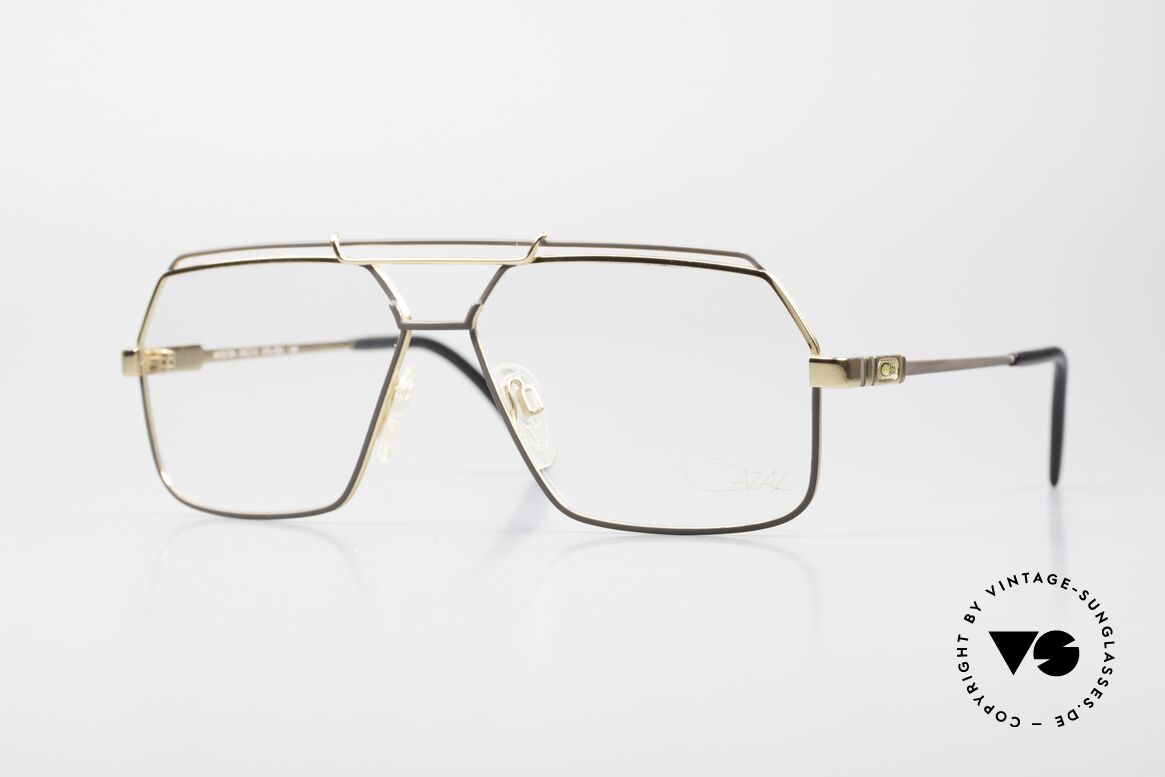 Cazal 734 Men's Frame West Germany, old Cazal vintage glasses for men from 1987/1988, Made for Men