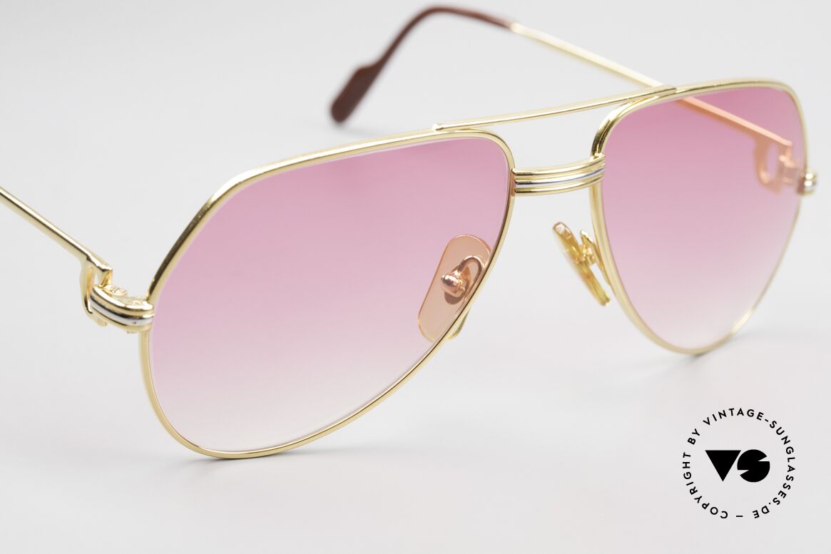 Cartier Vendome LC - S Christopher Walken Glasses, pink-gradient sun lenses: therefore more for Bond Girls ;), Made for Men and Women