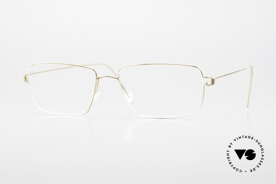 Lindberg Tim Air Titan Rim Classic Titanium Frame Men, LINDBERG Air Titanium Rim eyeglasses in size 55-17, Made for Men