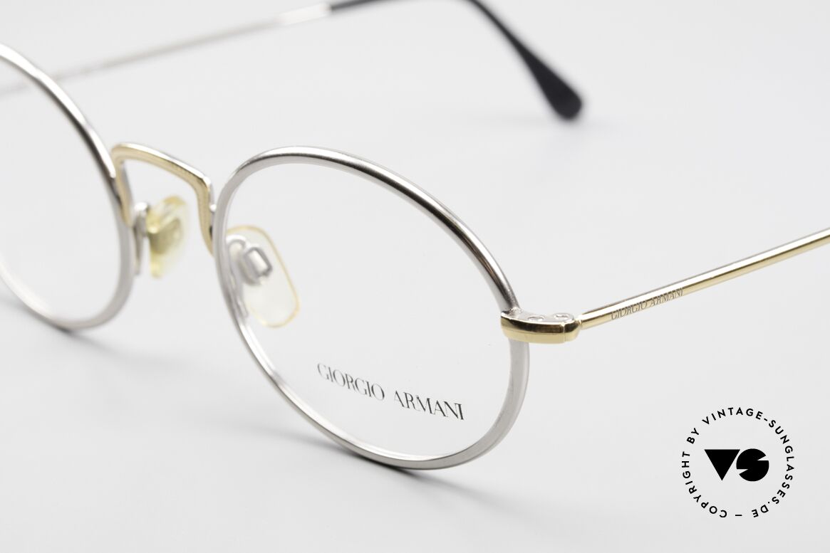 Giorgio Armani 156 Oval Eyeglasses From 1991, never worn (like all our 1990's designer classics), Made for Men and Women