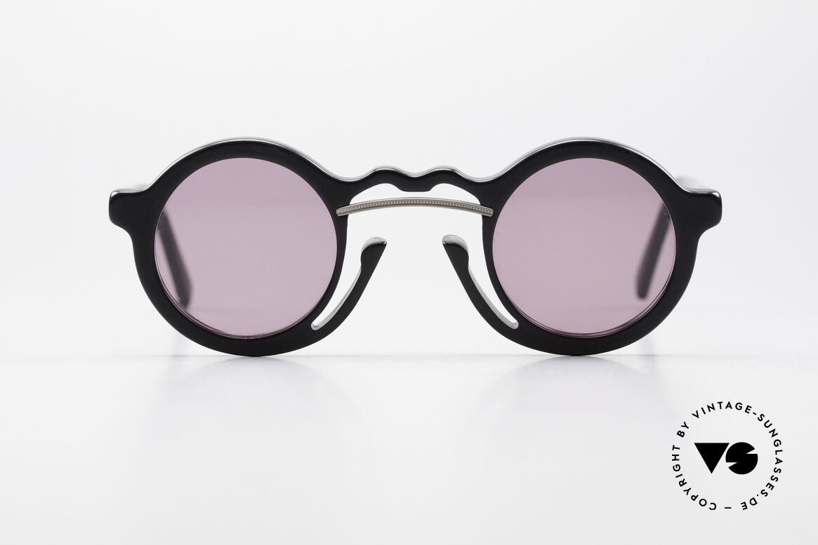 Franz Ruzicka 328 Crazy Small Round 90's Frame, the stripe pictures by Franz Ruzicka are collectibles, Made for Men and Women