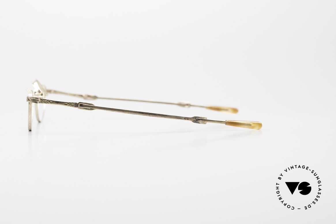 Oliver Peoples OP38A Telescopic Extendable Frame, great vintage character (could be polished away, too), Made for Men and Women
