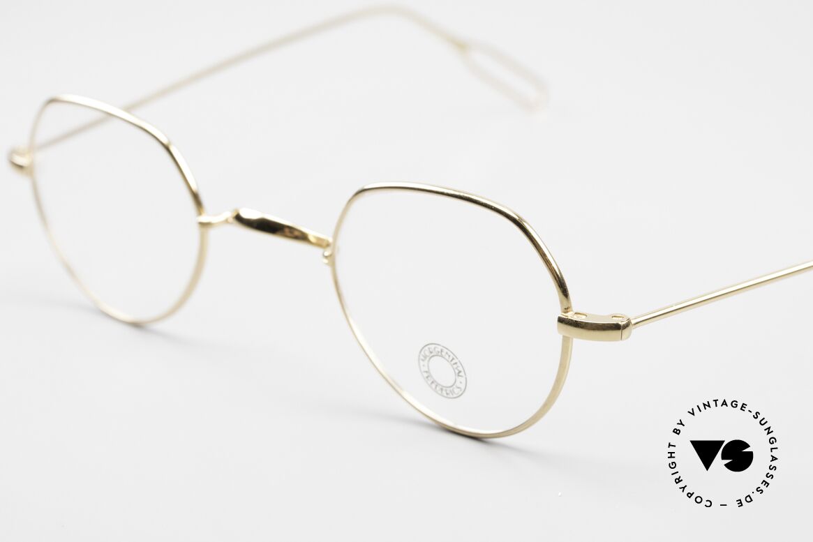 Morgenthal Frederics Diego Panto Specs For Connoisseurs, very comfortable titanium frame (costly GOLD-PLATED), Made for Men and Women