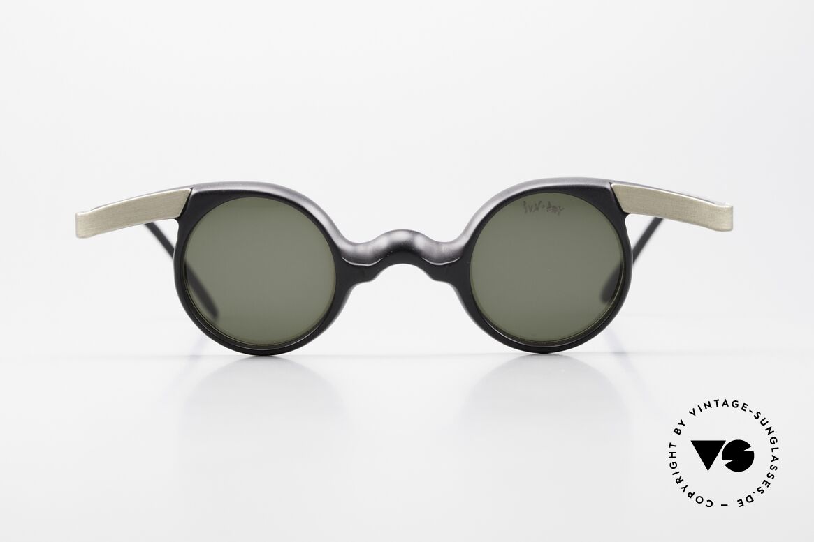 Sunboy SB38 No Retro Biker Sunglasses, spectacular frame construction - a true eye-catcher, Made for Men and Women