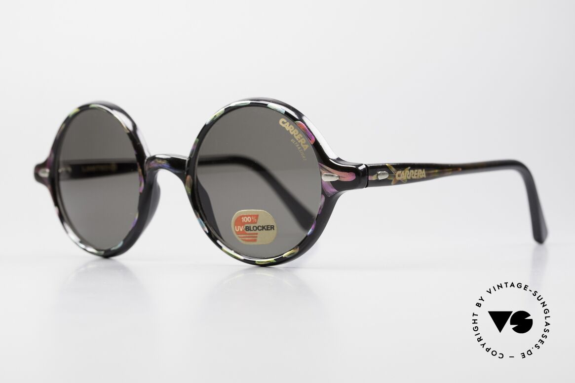 Carrera 5504 Round 90's Shades Limited, LIMITED '17' EDITION (model looks like hand painted), Made for Men and Women