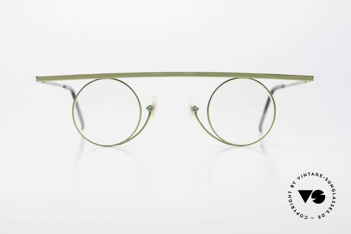 Theo Belgium Tawa Extraordinary 90's Glasses, crazy vintage Theo glasses from 1994 in size 33/34, Made for Men and Women