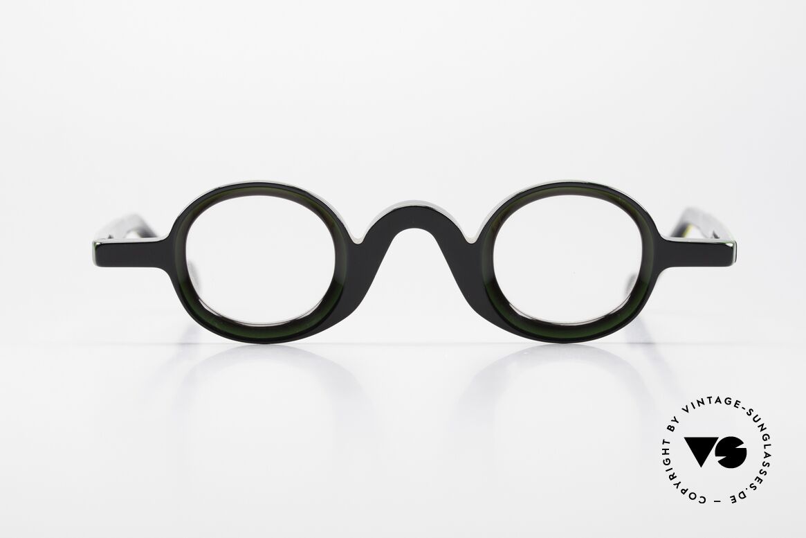Theo Belgium Lichten Hologram Vintage Frame, interesting vintage Theo glasses with hologram effect, Made for Men and Women