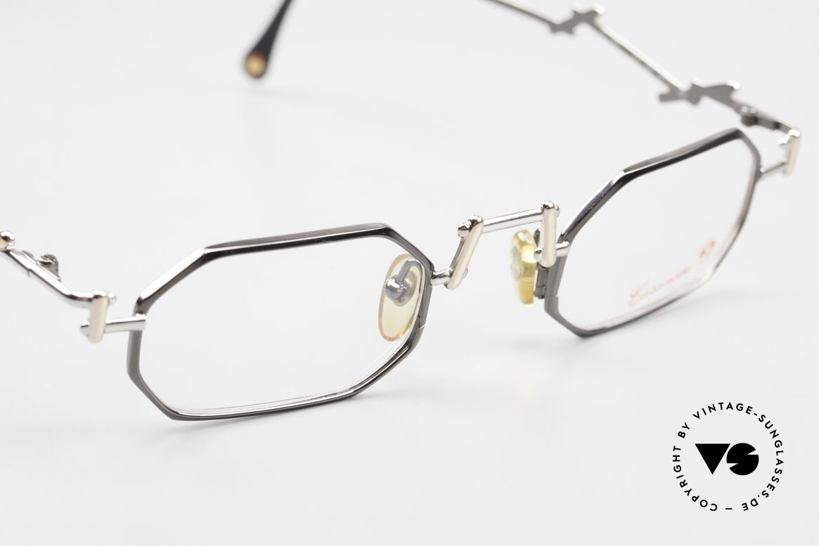 Casanova MTC22 Artistic Designer Frame 90s, unique vintage Casanova specs; unworn condition, Made for Men and Women