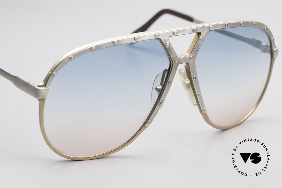 Alpina M1 80's Shades Baby-Blue Pink, 2nd hand, but mint (like new) with orig. packing, Made for Men