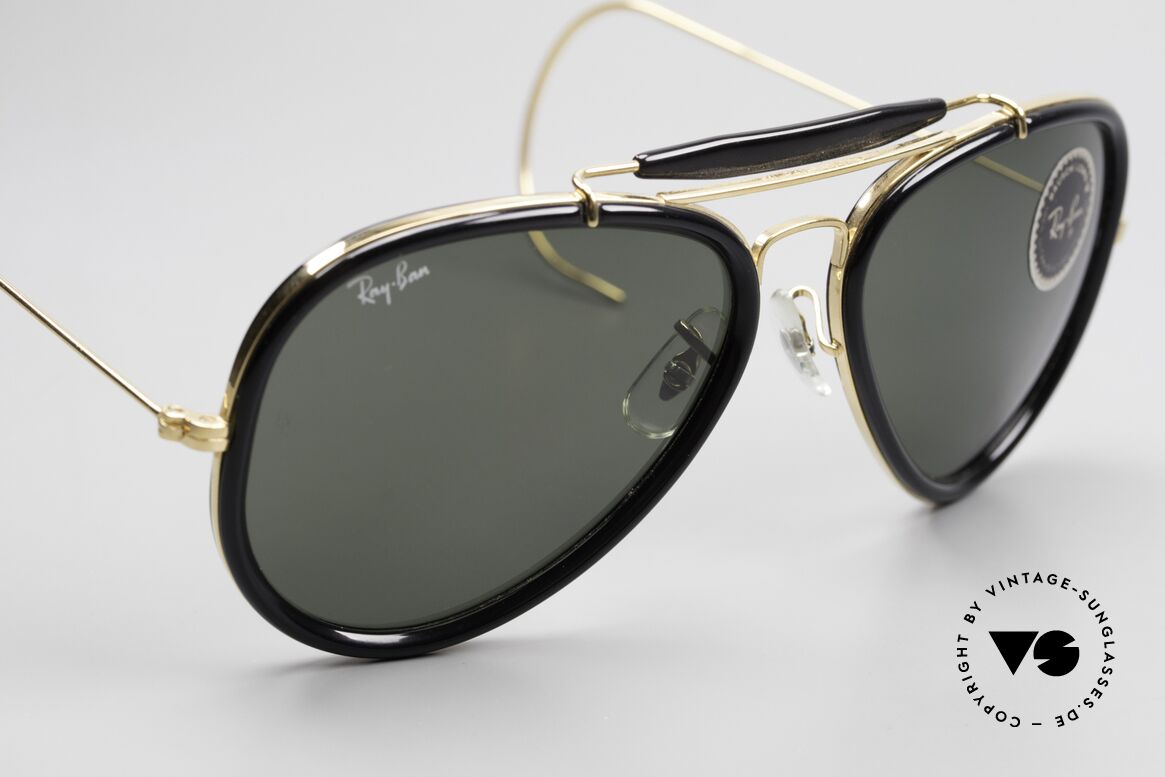 Ray Ban Traditionals Outdoorsman B&L USA Aviator Shades 80s, NO retro fashion, but a rare 80's B&L Original, Made for Men