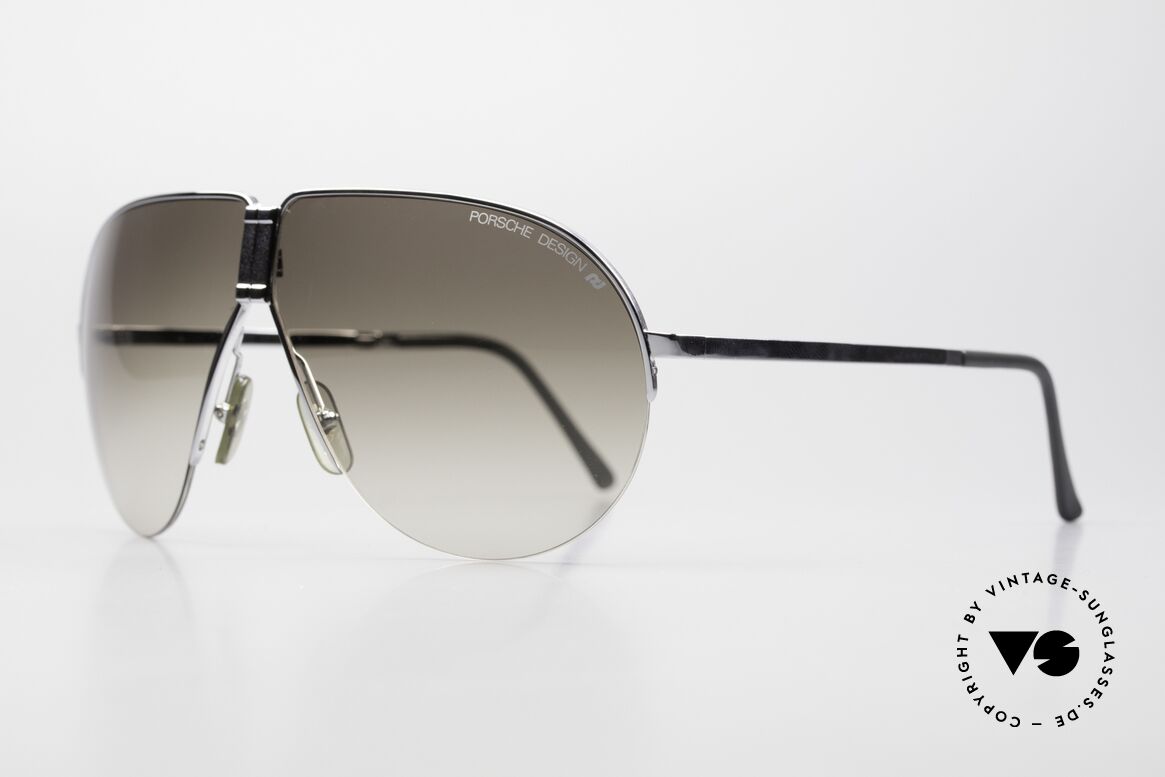 Porsche 5628 Rare 80's Folding Shades, half rimless frame (lightweight) very pleasant to wear, Made for Men
