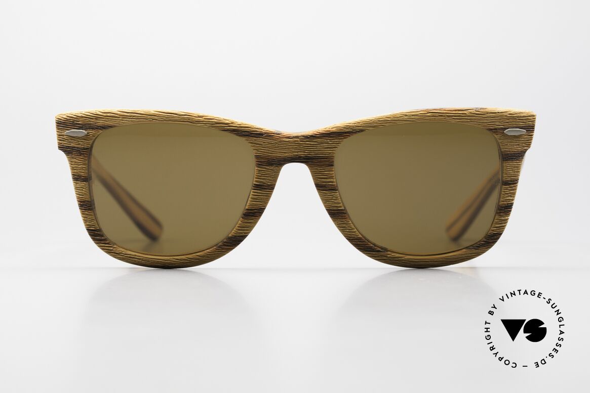 Ray Ban Wayfarer I Woodies B&L USA 80's Wood, Wayfarer = the legend of Ray Ban from the 1980's, Made for Men and Women Ray Ban Wayfarer I Woodies B&L USA 80's Wood, Wayfarer = the legend of Ray Ban from the 1980's, Made for Men and Women