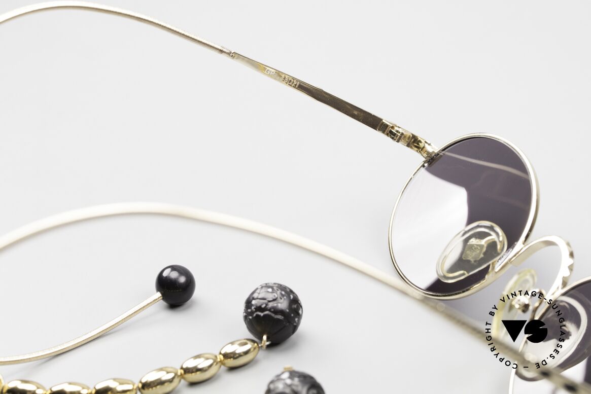 Jean Paul Gaultier 55-9673 Gold Plated Chains & Pearls, Size: medium, Made for Women