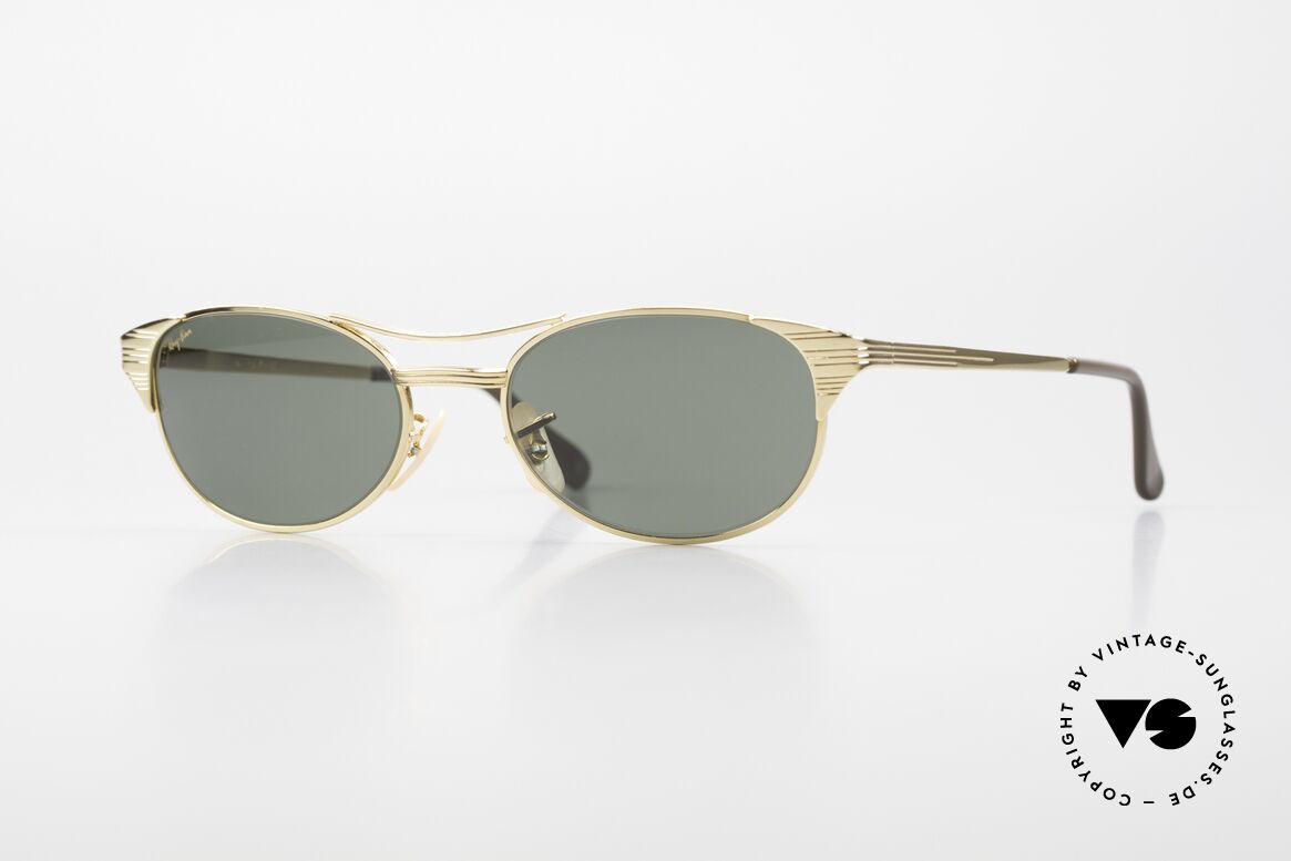 Ray Ban Signet Oval Old B&L USA 80's Sunglasses, original 1980's sunglasses by RAY-BAN, USA, Made for Men and Women
