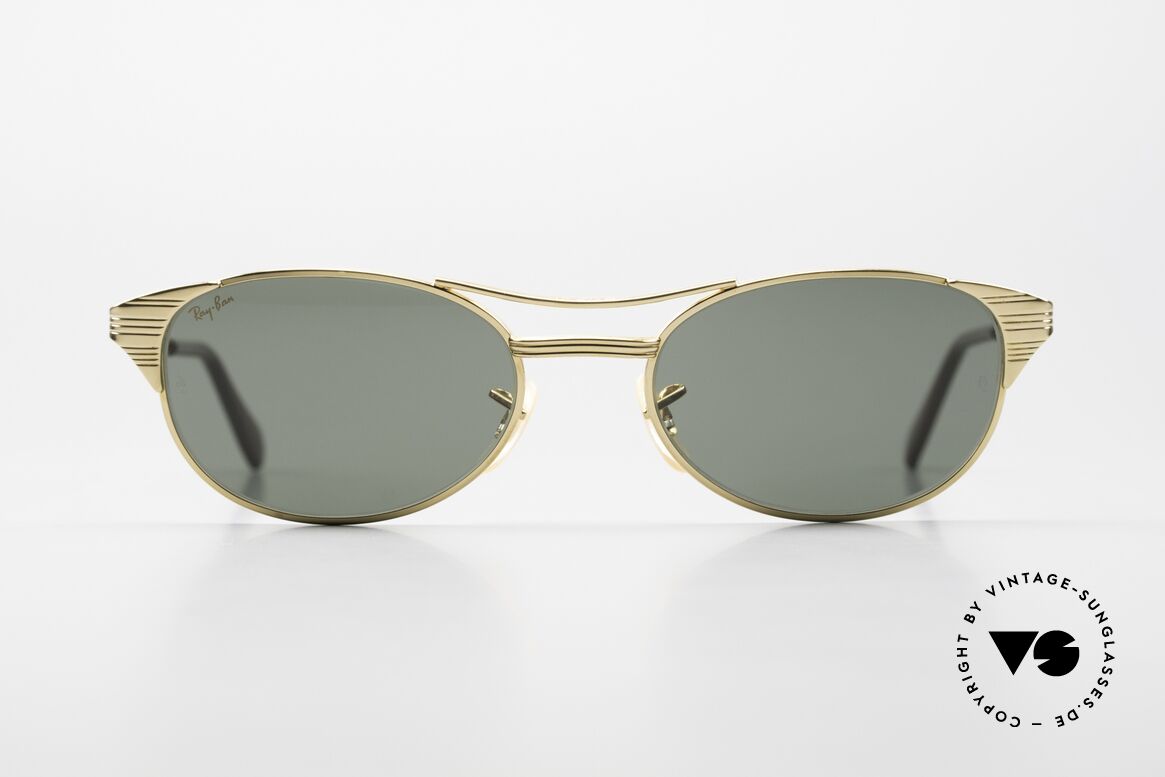 Ray Ban Signet Oval Old B&L USA 80's Sunglasses, Bausch&Lomb G-15 quality lenses (100% UV), Made for Men and Women