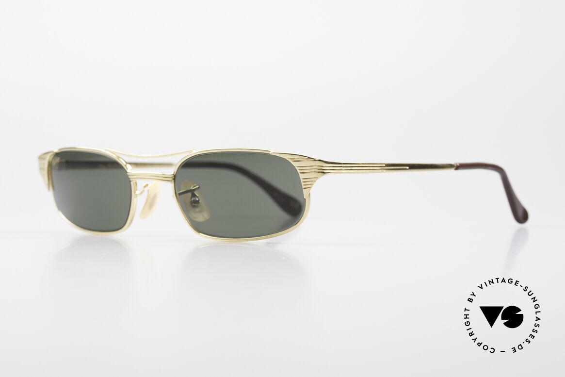 Ray Ban Signet Rectangle B&L USA 80's Sunglasses, top quality - you must feel it! - true vintage, Made for Men and Women
