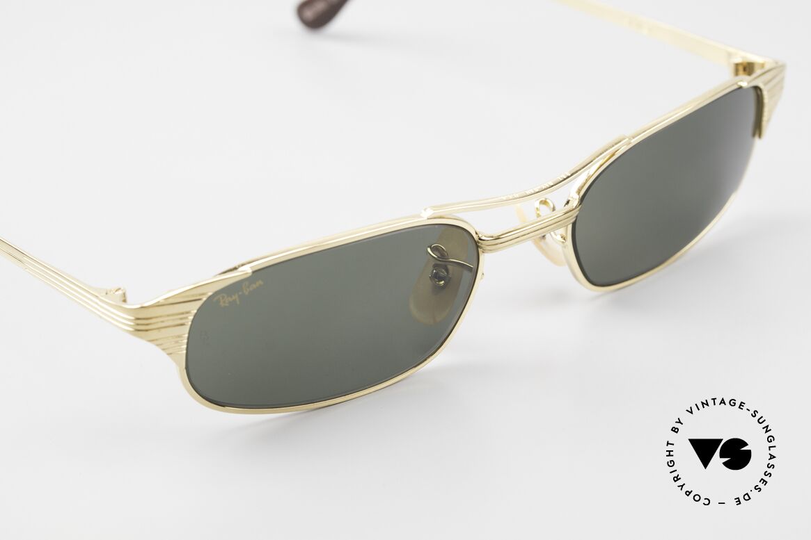 Ray Ban Signet Rectangle B&L USA 80's Sunglasses, NO RETRO, but an authentic old B&L original, Made for Men and Women