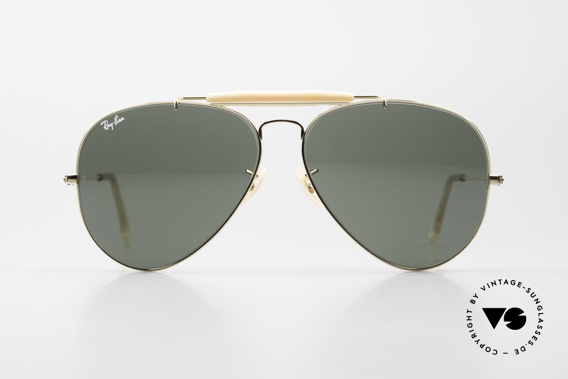 Ray Ban Outdoorsman II B&L USA Shades 80's Aviator, legendary aviator design in best quality (high-end), Made for Men