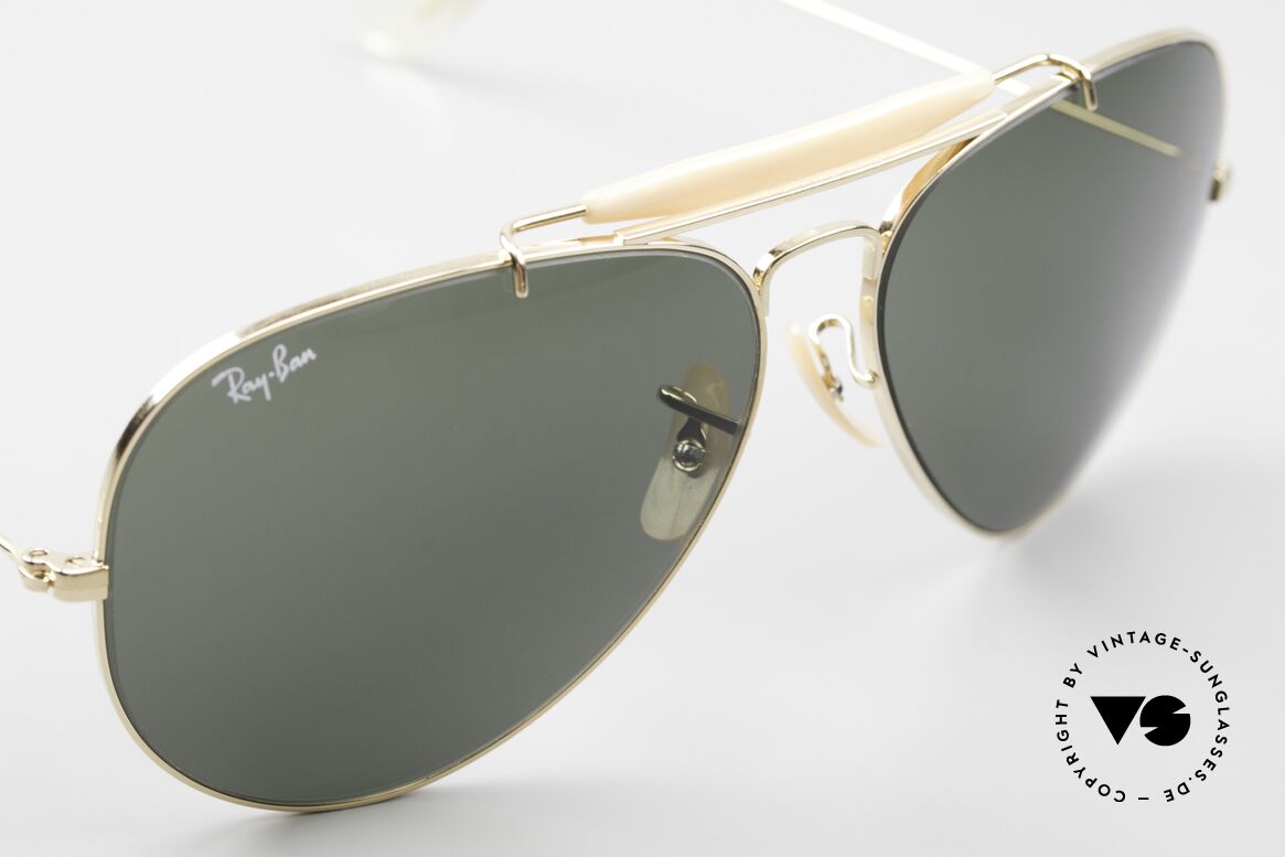 Ray Ban Outdoorsman II B&L USA Shades 80's Aviator, 2nd hand, but absolutely mint (like new) with case, Made for Men