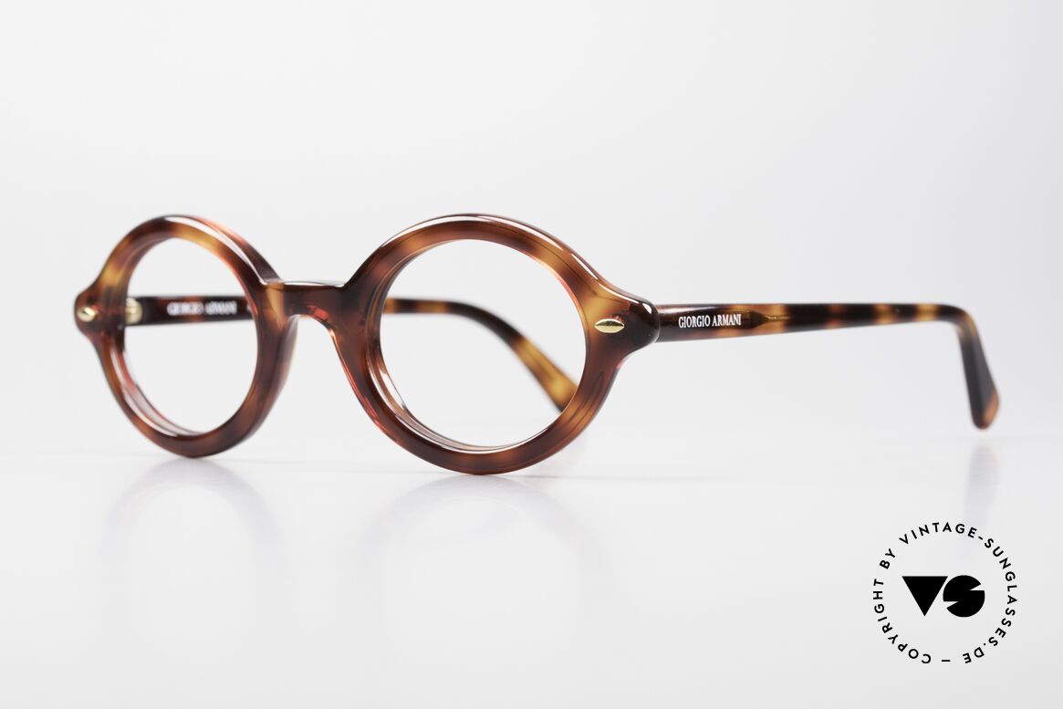 Giorgio Armani 423 Small Oval 90's Eyewear, tortoise frame in TOP-quality; for ladies & gentlemen, Made for Men and Women