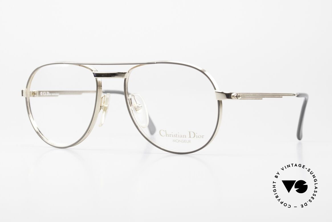Christian Dior 2448 Gold-PlatedMonsieur Frame, noble frame of the "Monsieur"-series by Christian Dior, Made for Men