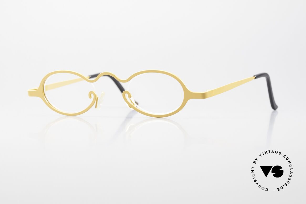 Theo Belgium Pilou Beautiful Ladies Eyeglasses, beautiful Theo Pilou reading glasses from 2001, Made for Women