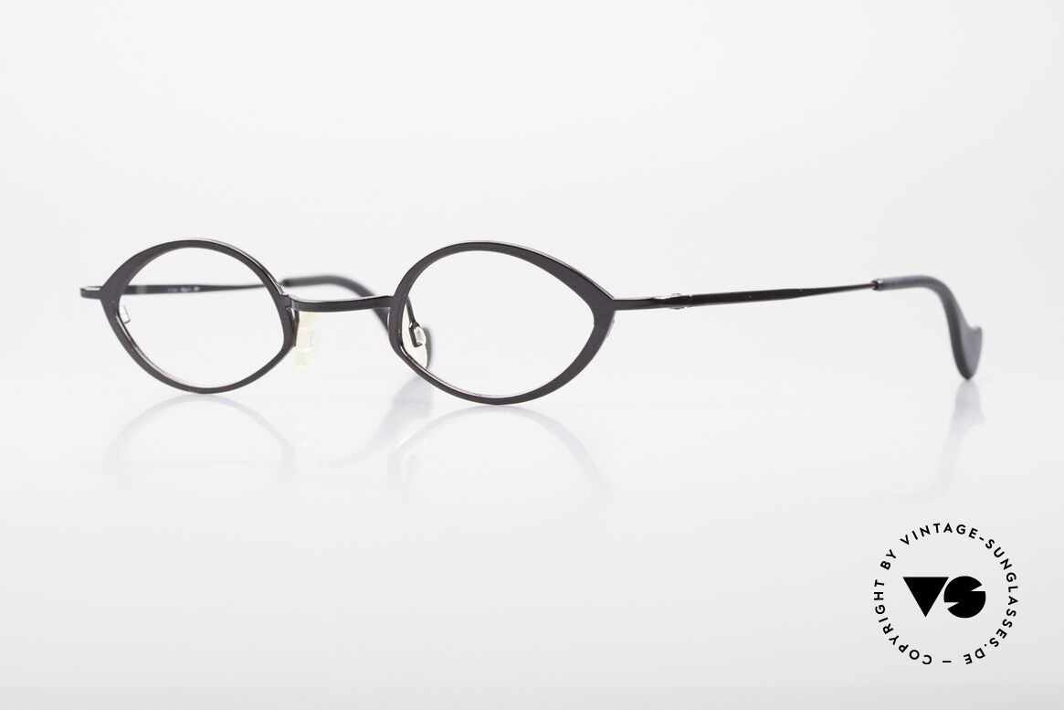 Theo Belgium Leo Purple Ladies Eyeglasses, beautiful Theo Leo reading glasses from 2001, Made for Women
