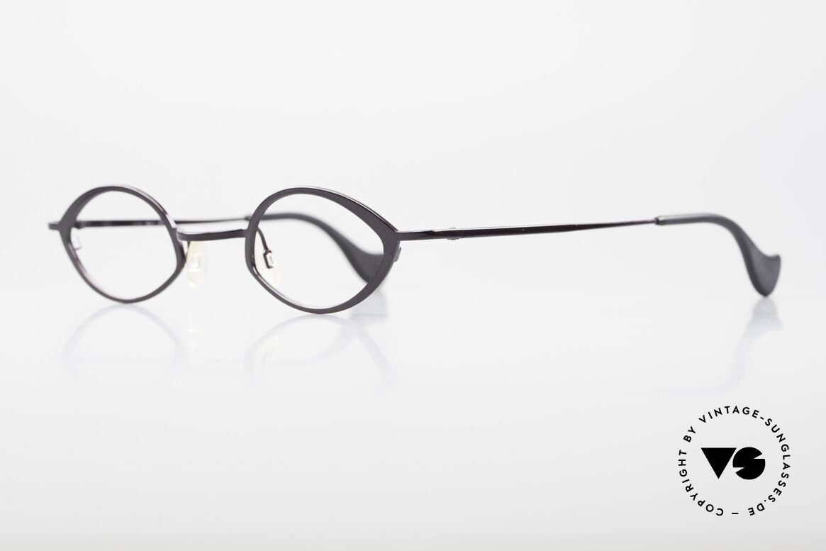 Theo Belgium Leo Purple Ladies Eyeglasses, anything but "ordinary" or "mainstream" ;-), Made for Women