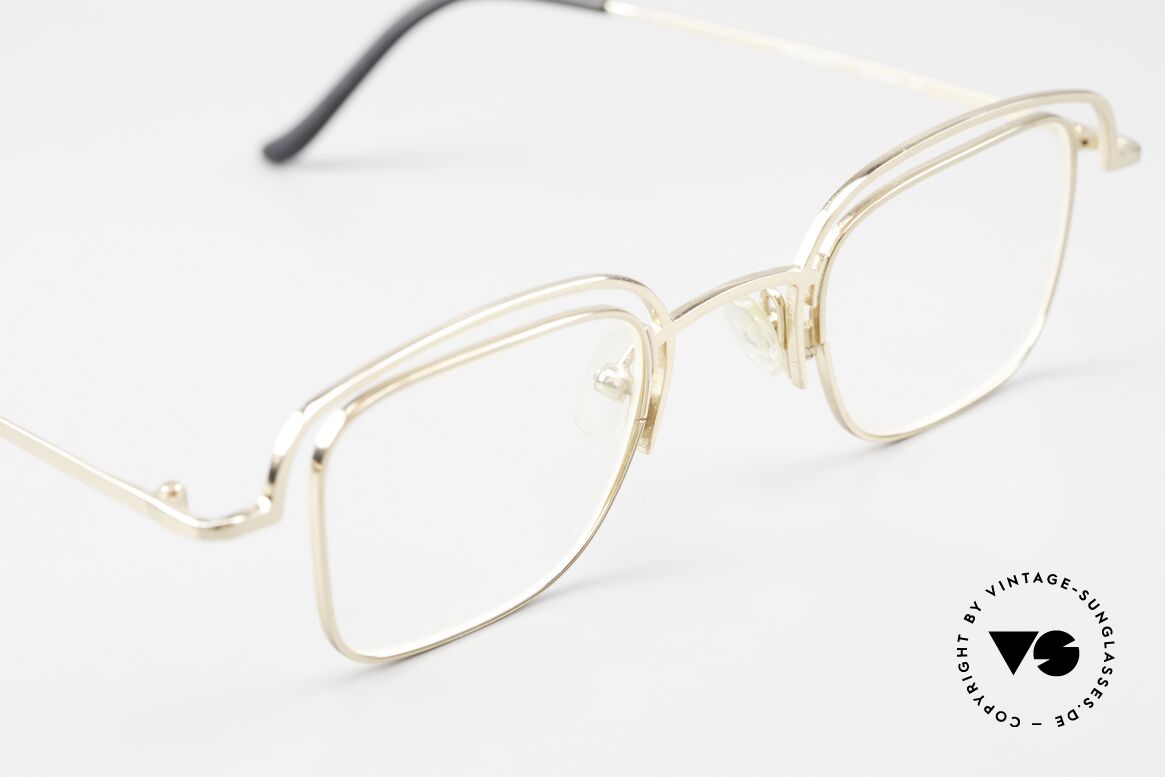 Theo Belgium Lait Men's Frame Gold Ladies Specs, unworn; like all our vintage Theo eyewear specs, Made for Men and Women