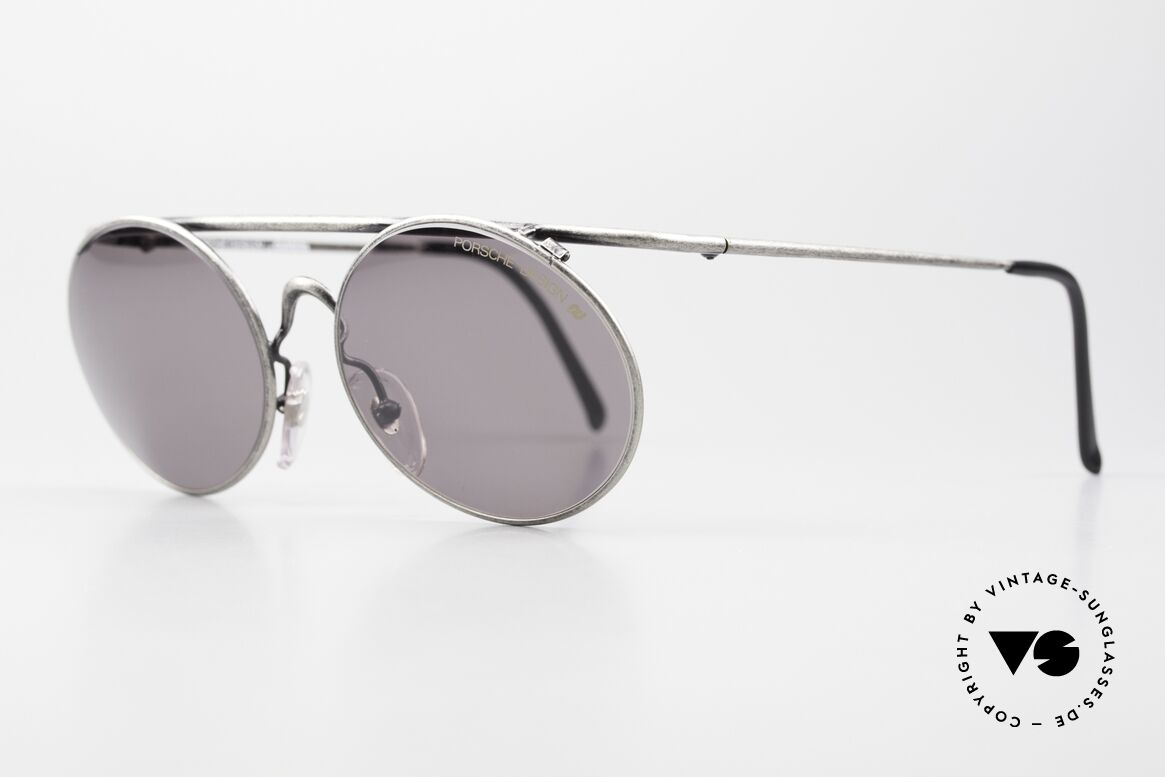 Porsche 5646 Rare 90's Shades Crazy Round, quite independent frame construction from 1995/96, Made for Men and Women
