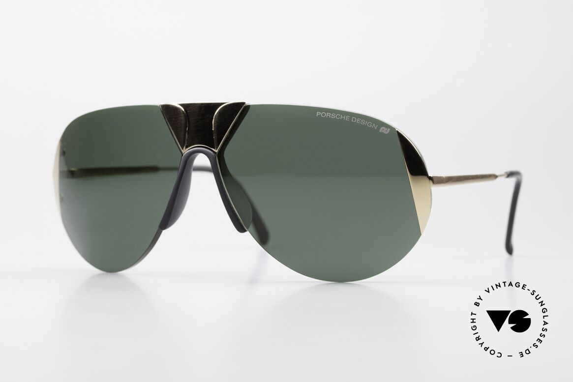 Porsche 5636 Rare 90's Aviator Shades, exceptional unique Porsche Design sunglasses, Made for Men