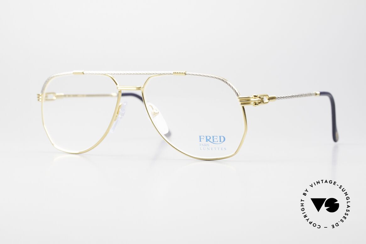 Fred America Cup - S Rare Jeweler Luxury Glasses, America Cup: the most precious vintage model by Fred, Made for Men
