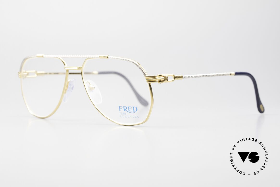 Fred America Cup - S Rare Jeweler Luxury Glasses, marine design (distinctive FRED) in high-end quality, Made for Men