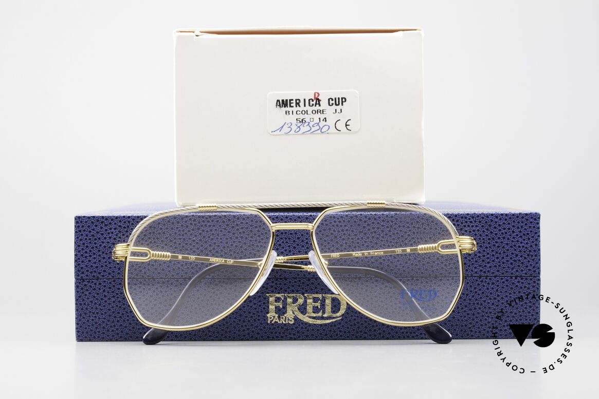 Fred America Cup - S Rare Jeweler Luxury Glasses, Size: medium, Made for Men
