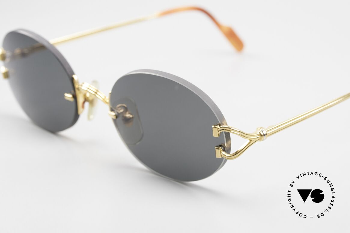 Cartier Rimless Giverny Oval Rimless Luxury Shades, customized lenses are identical like model 'Giverny', Made for Men and Women