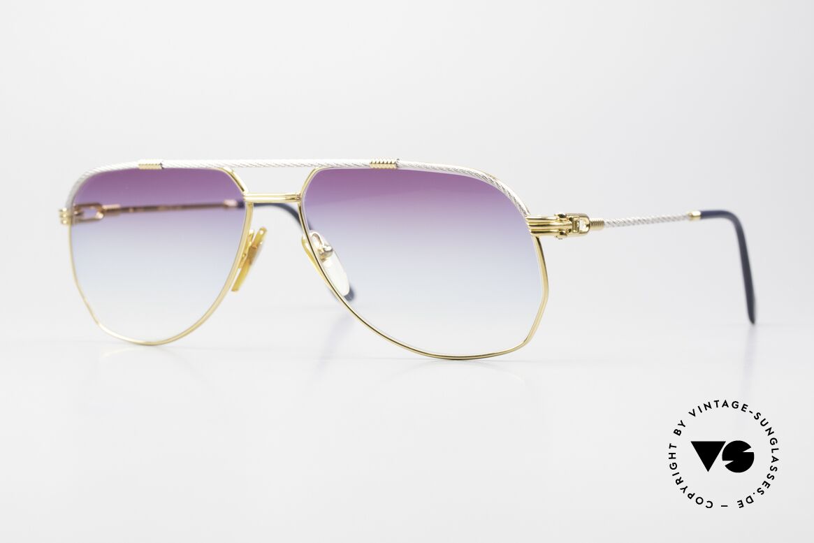 Fred America Cup Lenses From Purple To Blue, America Cup: the most precious vintage model by Fred, Made for Men