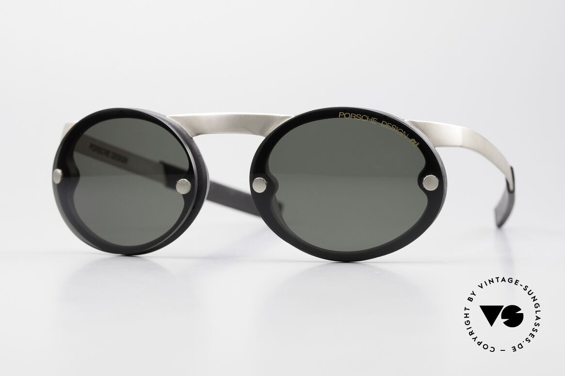 Porsche 5694 P0051 Magnetic 90's Sports Shades, rare magnetic 1990's PORSCHE Design shades, Made for Men