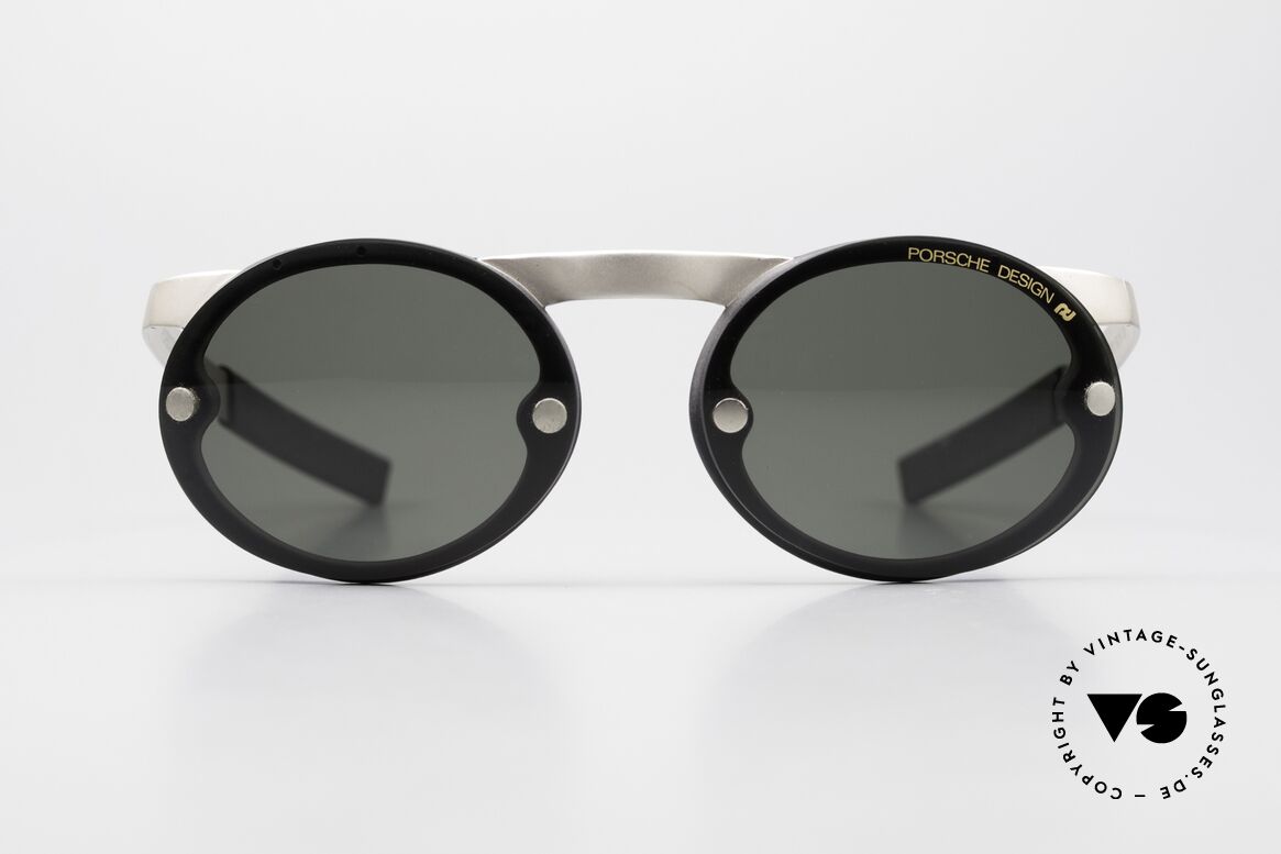 Porsche 5694 P0051 Magnetic 90's Sports Shades, the lenses are magnetically attached to the frame, Made for Men