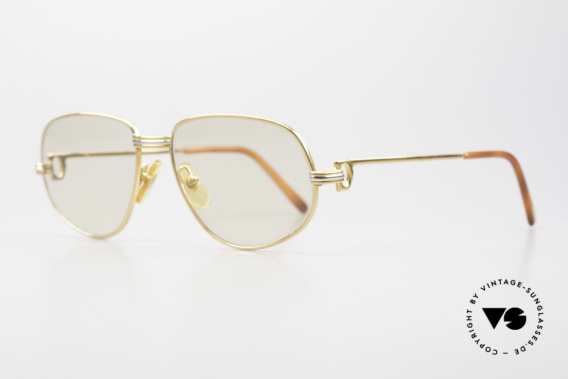 Cartier Romance LC - S Lenses Darken Automatically, this pair (with L. Cartier decor) in SMALL size 54-16, 130, Made for Men and Women