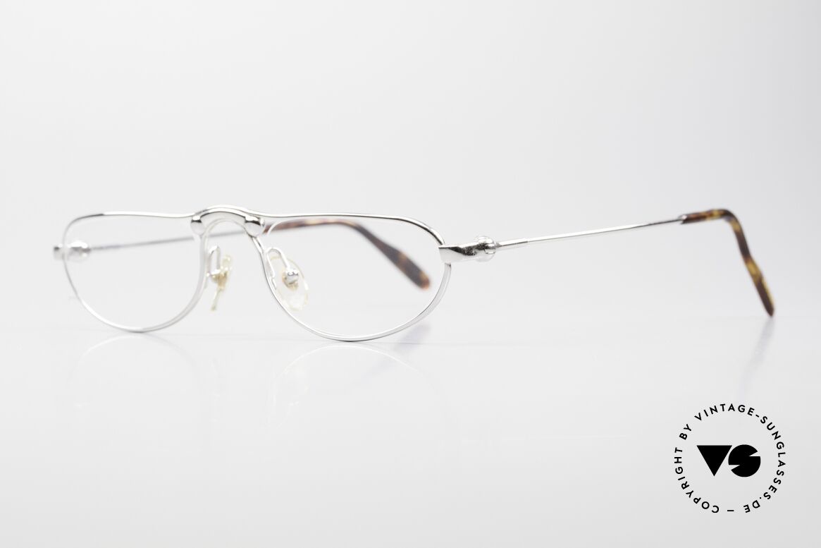 Aston Martin AM04 Platinum Reading Glasses, tangible top quality and with serial number "11866", Made for Men