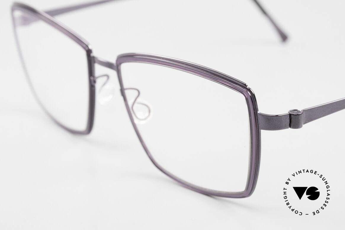 Lindberg 9741 Strip Titanium Women's Frame Vintage Specs, bears the predicate "true VINTAGE LINDBERG" for us, Made for Women