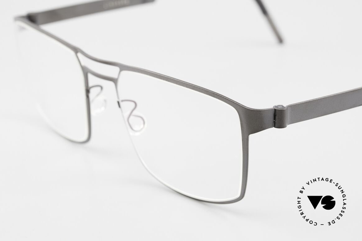 Lindberg 9599 Strip Titanium Men's Eyeglasses from 2017, bears the predicate "true VINTAGE LINDBERG" for us, Made for Men