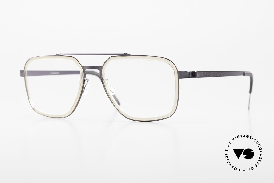 Lindberg 9743 Strip Titanium Men's Glasses Double Bridge, Lindberg Strip Titanium men's eyeglasses from 2019, Made for Men