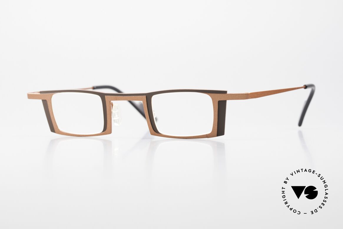 Theo Belgium Bond Titanium Frame Ladies & Gents, Theo Bond reading Titanium glasses from 2006, Made for Men and Women