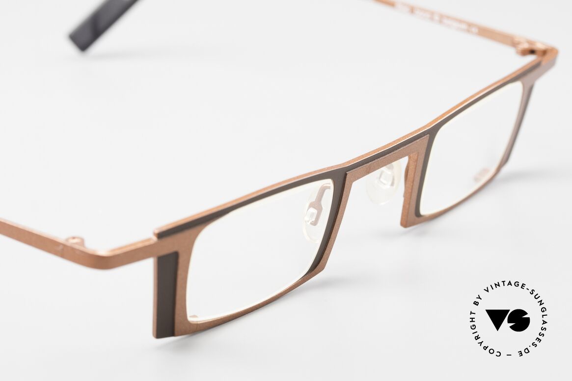 Theo Belgium Bond Titanium Frame Ladies & Gents, unworn art glasses for those who dare! UNIQUE!, Made for Men and Women