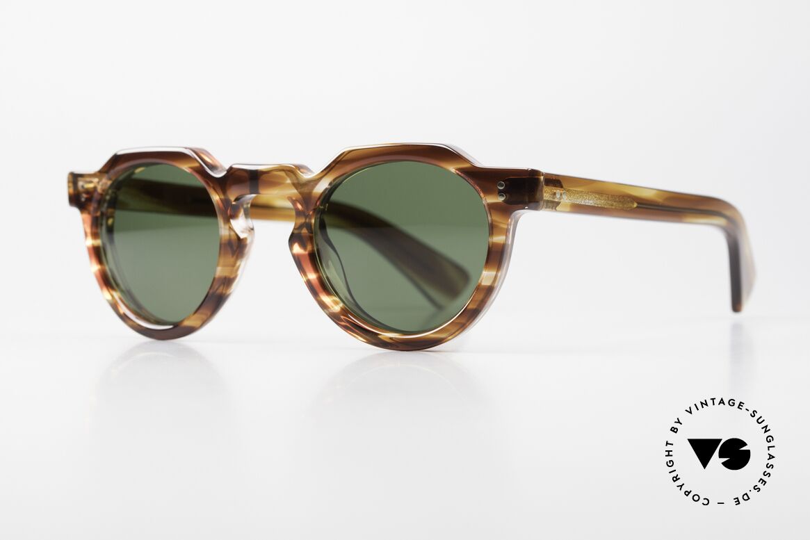 Lesca Panto 6mm Antique 1960's Sunglasses, made in France; WITHOUT any MARKS or inscriptions, Made for Men and Women