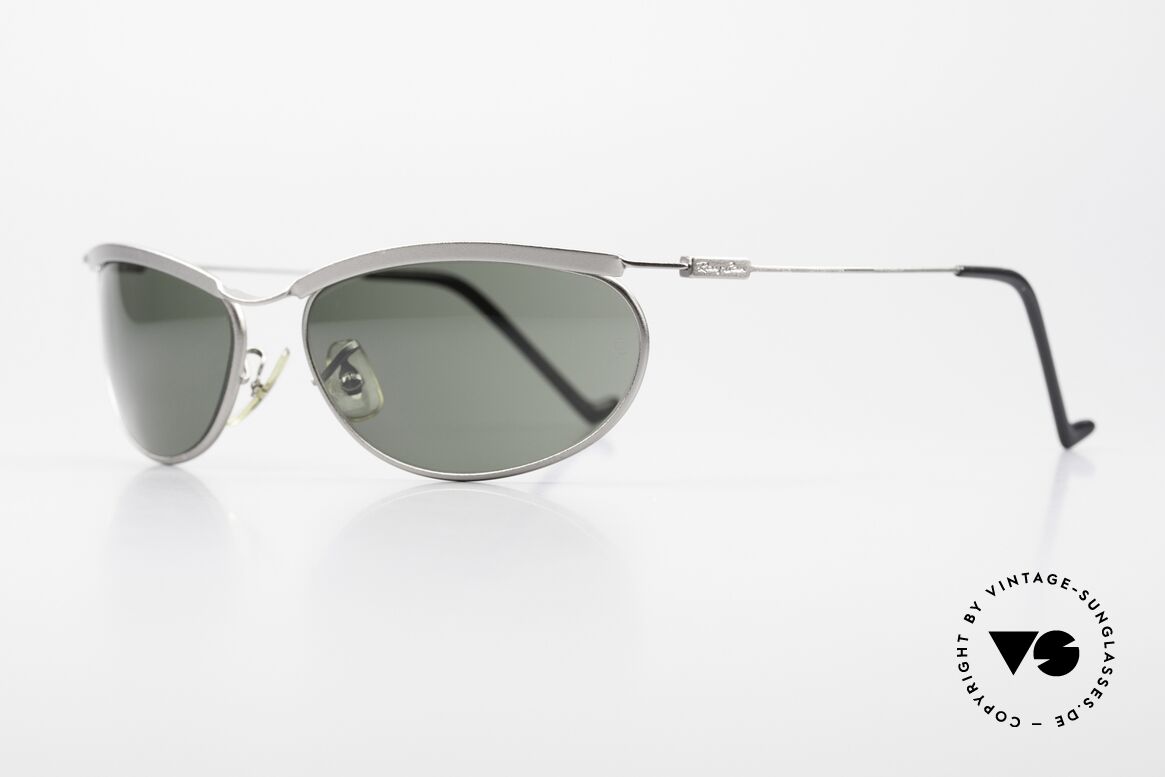 Ray Ban New Deco Metal Oval B&L USA Sunglasses 1990's, ergonomic frame design for 1st class wearing comfort, Made for Men