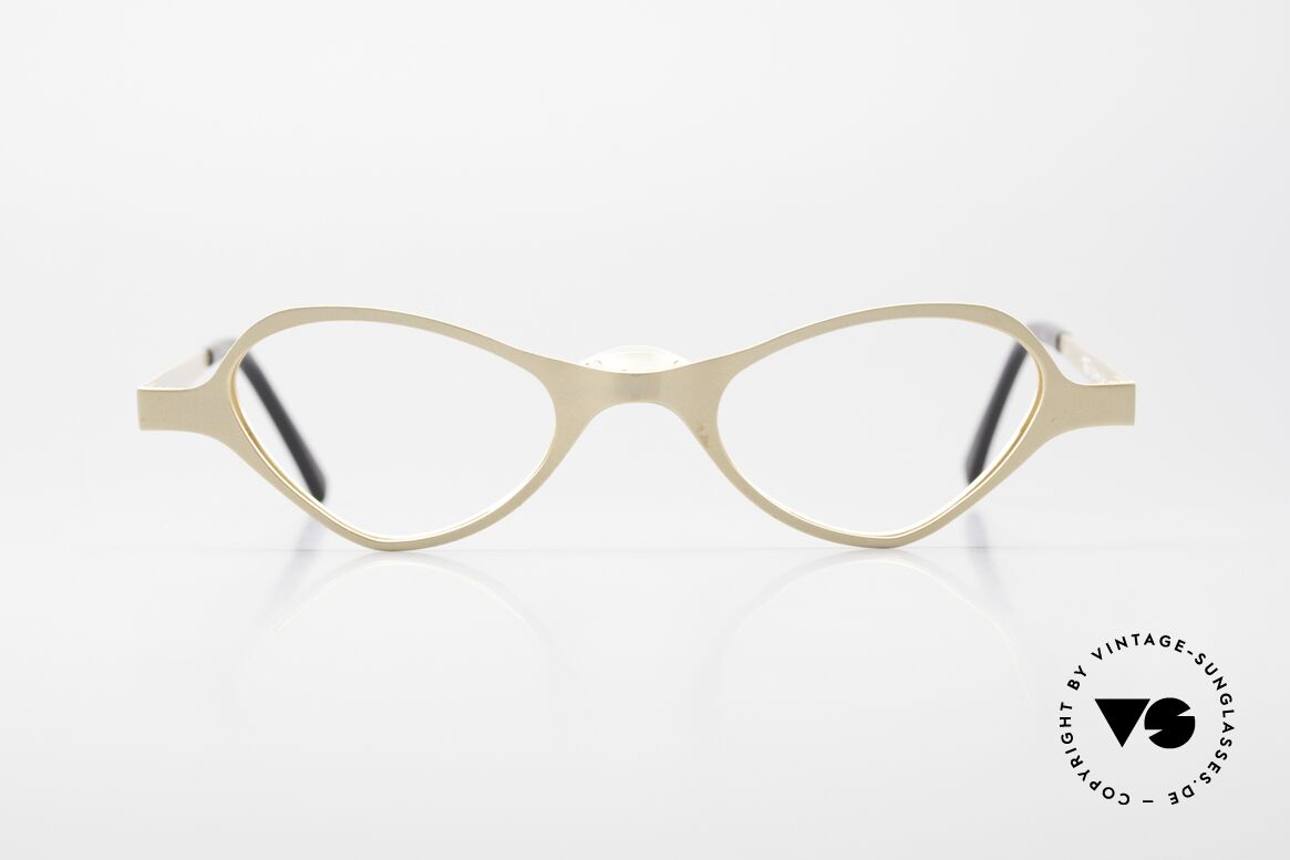 Theo Belgium Scure Women's Eyeglass-Frame 90's, magical cat-eye design in size 45/21, 135 temple, Made for Women