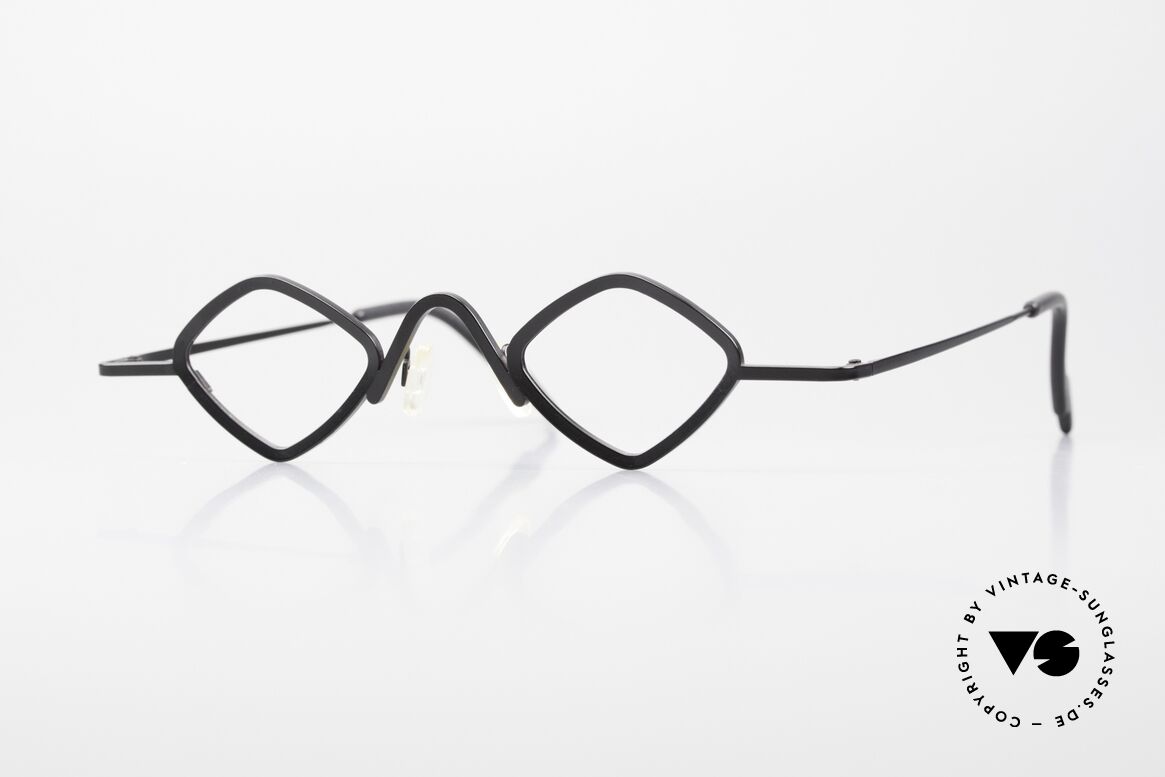 Theo Belgium Bar Women's Reading Eyeglasses, Theo women's reading glasses from 2002; "Bar", Made for Women