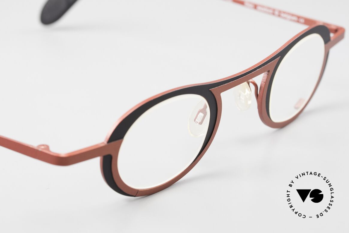 Theo Belgium Wexford Titanium Specs Ladies & Gents, unworn art glasses for those who dare! UNIQUE!, Made for Men and Women
